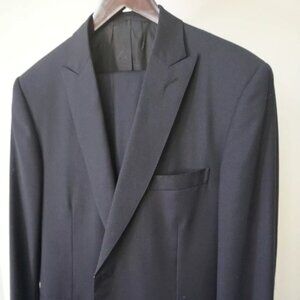 BRIONI BRACCIANO/THETA SUPER 150’s Two-Piece Suit 44L / 36” Peak Lapel EXCELLENT